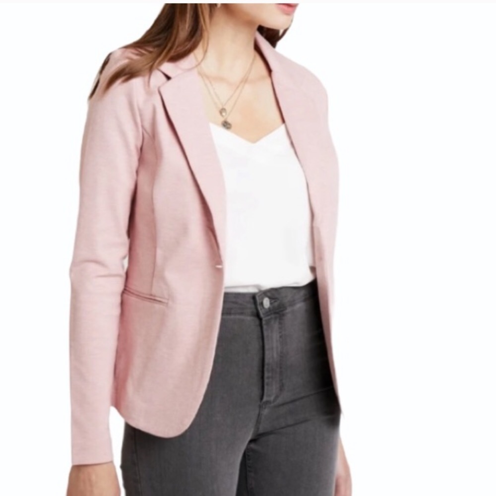 SOLD - Chadwicks // salmon colored blazer - Picture 3 of 10